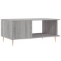 Mesa de centro madera contrachapada gris Sonoma 90x50x40 cm de vidaXL, Mesas de centro - Ref: Foro24-829482, Precio: 45,35 €