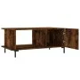 Couchtisch aus geräuchertem Eichensperrholz, 90 x 50 x 40 cm von vidaXL, Couchtisch - Ref: Foro24-829497, Preis: 45,81 €, Rab...