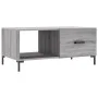 Mesa de centro madera contrachapada gris Sonoma 90x50x40 cm de vidaXL, Mesas de centro - Ref: Foro24-829218, Precio: 48,19 €,...