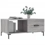 Sonoma-Couchtisch aus grauem Sperrholz, 90 x 50 x 40 cm von vidaXL, Couchtisch - Ref: Foro24-829218, Preis: 48,19 €, Rabatt: %