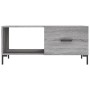 Sonoma-Couchtisch aus grauem Sperrholz, 90 x 50 x 40 cm von vidaXL, Couchtisch - Ref: Foro24-829218, Preis: 48,57 €, Rabatt: %