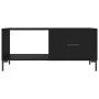 Black plywood coffee table 90x50x40 cm by vidaXL, Coffee table - Ref: Foro24-829213, Price: 49,66 €, Discount: %