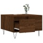 Couchtisch aus braunem Eichensperrholz, 55 x 55 x 36,5 cm von vidaXL, Couchtisch - Ref: Foro24-830763, Preis: 55,73 €, Rabatt: %
