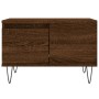 Couchtisch aus braunem Eichensperrholz, 55 x 55 x 36,5 cm von vidaXL, Couchtisch - Ref: Foro24-830763, Preis: 55,73 €, Rabatt: %
