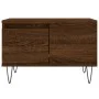 Mesa de centro madera contrachapada roble marrón 55x55x36,5 cm de vidaXL, Mesas de centro - Ref: Foro24-830763, Precio: 55,07...