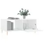 Couchtisch aus Sperrholz glänzend weiß 90x50x40 cm von vidaXL, Couchtisch - Ref: Foro24-829198, Preis: 49,99 €, Rabatt: %