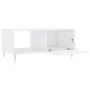 Couchtisch aus Sperrholz glänzend weiß 90x50x40 cm von vidaXL, Couchtisch - Ref: Foro24-829198, Preis: 49,99 €, Rabatt: %