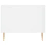 Mesa de centro madera contrachapada blanco brillo 90x50x40 cm de vidaXL, Mesas de centro - Ref: Foro24-829198, Precio: 49,99 ...