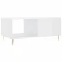 Couchtisch aus Sperrholz glänzend weiß 90x50x40 cm von vidaXL, Couchtisch - Ref: Foro24-829198, Preis: 49,99 €, Rabatt: %
