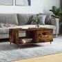 Mesa de centro madera contrachapada roble ahumado 90x50x40 cm de vidaXL, Mesas de centro - Ref: Foro24-829193, Precio: 46,74 ...