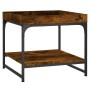 Couchtisch Holzwerkstoff Räuchereiche 49,5x49,5x45 cm von vidaXL, Couchtisch - Ref: Foro24-832810, Preis: 35,89 €, Rabatt: %