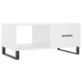 Couchtisch aus glänzend weißem Sperrholz, 90 x 50 x 40 cm von vidaXL, Couchtisch - Ref: Foro24-829238, Preis: 69,90 €, Rabatt: %