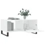 Couchtisch aus glänzend weißem Sperrholz, 90 x 50 x 40 cm von vidaXL, Couchtisch - Ref: Foro24-829238, Preis: 69,90 €, Rabatt: %