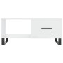 Couchtisch aus glänzend weißem Sperrholz, 90 x 50 x 40 cm von vidaXL, Couchtisch - Ref: Foro24-829238, Preis: 70,79 €, Rabatt: %