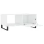 Couchtisch aus glänzend weißem Sperrholz, 90 x 50 x 40 cm von vidaXL, Couchtisch - Ref: Foro24-829238, Preis: 69,90 €, Rabatt: %