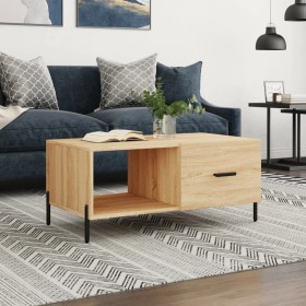Couchtisch aus Sonoma-Eichensperrholz, 90 x 50 x 40 cm von vidaXL, Couchtisch - Ref: Foro24-829223, Preis: 48,98 €, Rabatt: %