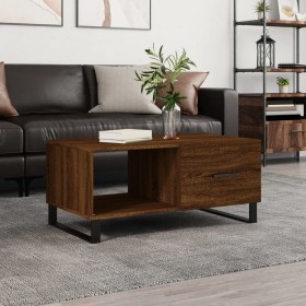 Couchtisch aus Sperrholz braune Eiche 90x50x40 cm von vidaXL, Couchtisch - Ref: Foro24-829243, Preis: 51,11 €, Rabatt: %