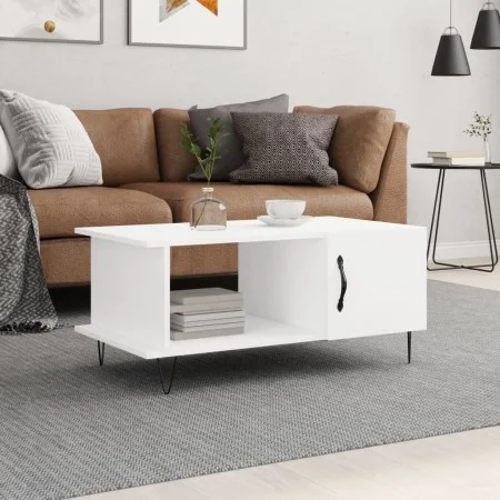 White plywood coffee table 90x50x40 cm by vidaXL, Coffee table - Ref: Foro24-829484, Price: 45,45 €, Discount: %