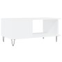 Couchtisch aus weißem Sperrholz, 90 x 50 x 40 cm von vidaXL, Couchtisch - Ref: Foro24-829484, Preis: 45,93 €, Rabatt: %