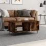 Couchtisch aus geräuchertem Eichensperrholz 90x50x40 cm von vidaXL, Couchtisch - Ref: Foro24-829489, Preis: 56,58 €, Rabatt: %