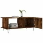 Couchtisch aus geräuchertem Eichensperrholz 90x50x40 cm von vidaXL, Couchtisch - Ref: Foro24-829489, Preis: 56,58 €, Rabatt: %