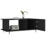 Mesa de centro madera contrachapada negro 90x50x40 cm de vidaXL, Mesas de centro - Ref: Foro24-829469, Precio: 59,96 €, Descu...