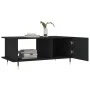 Mesa de centro madera contrachapada negro 90x50x40 cm de vidaXL, Mesas de centro - Ref: Foro24-829469, Precio: 59,31 €, Descu...