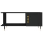 Mesa de centro madera contrachapada negro 90x50x40 cm de vidaXL, Mesas de centro - Ref: Foro24-829469, Precio: 59,96 €, Descu...