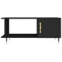 Mesa de centro madera contrachapada negro 90x50x40 cm de vidaXL, Mesas de centro - Ref: Foro24-829469, Precio: 59,31 €, Descu...