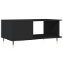 Mesa de centro madera contrachapada negro 90x50x40 cm de vidaXL, Mesas de centro - Ref: Foro24-829469, Precio: 59,96 €, Descu...