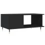 Mesa de centro madera contrachapada negro 90x50x40 cm de vidaXL, Mesas de centro - Ref: Foro24-829469, Precio: 59,31 €, Descu...