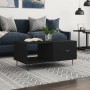 Black plywood coffee table 90x50x40 cm by vidaXL, Coffee table - Ref: Foro24-829205, Price: 46,78 €, Discount: %