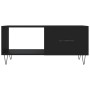 Black plywood coffee table 90x50x40 cm by vidaXL, Coffee table - Ref: Foro24-829205, Price: 46,78 €, Discount: %