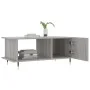 Sonoma gray plywood coffee table 90x50x40 cm by vidaXL, Coffee table - Ref: Foro24-829474, Price: 46,90 €, Discount: %