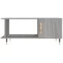 Sonoma gray plywood coffee table 90x50x40 cm by vidaXL, Coffee table - Ref: Foro24-829474, Price: 46,90 €, Discount: %
