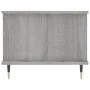 Sonoma gray plywood coffee table 90x50x40 cm by vidaXL, Coffee table - Ref: Foro24-829474, Price: 46,90 €, Discount: %