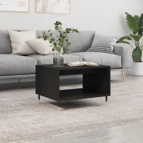 Schwarzer Couchtisch aus Holzwerkstoff, 60 x 50 x 40 cm von vidaXL, Couchtisch - Ref: Foro24-829245, Preis: 42,40 €, Rabatt: %
