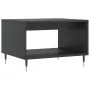 Mesa de centro madera de ingeniería negra 60x50x40 cm de vidaXL, Mesas de centro - Ref: Foro24-829245, Precio: 42,39 €, Descu...