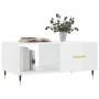Couchtisch aus glänzend weißem Sperrholz, 90 x 50 x 40 cm von vidaXL, Couchtisch - Ref: Foro24-829190, Preis: 50,03 €, Rabatt: %