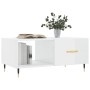 Glossy white plywood coffee table 90x50x40 cm by vidaXL, Coffee table - Ref: Foro24-829190, Price: 50,49 €, Discount: %