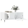 Couchtisch aus glänzend weißem Sperrholz, 90 x 50 x 40 cm von vidaXL, Couchtisch - Ref: Foro24-829190, Preis: 50,03 €, Rabatt: %