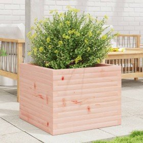 Jardinera de madera maciza Douglas 60x60x46 cm