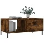 Smoked oak plywood coffee table 90x50x40 cm by vidaXL, Coffee table - Ref: Foro24-829225, Price: 51,40 €, Discount: %