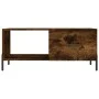 Smoked oak plywood coffee table 90x50x40 cm by vidaXL, Coffee table - Ref: Foro24-829225, Price: 51,40 €, Discount: %