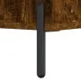 Couchtisch aus geräuchertem Eichensperrholz, 90 x 50 x 40 cm von vidaXL, Couchtisch - Ref: Foro24-829225, Preis: 51,40 €, Rab...