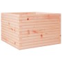 Jardinera madera maciza de abeto Douglas 70x70x46 cm