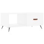Mesa de centro madera contrachapada blanco 90x50x40 cm de vidaXL, Mesas de centro - Ref: Foro24-829180, Precio: 45,22 €, Desc...