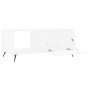 Mesa de centro madera contrachapada blanco 90x50x40 cm de vidaXL, Mesas de centro - Ref: Foro24-829180, Precio: 45,22 €, Desc...