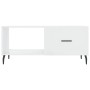 Couchtisch aus glänzend weißem Sperrholz, 90 x 50 x 40 cm von vidaXL, Couchtisch - Ref: Foro24-829230, Preis: 54,04 €, Rabatt: %