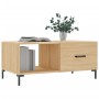 Mesa de centro madera contrachapada roble Sonoma 90x50x40 cm de vidaXL, Mesas de centro - Ref: Foro24-829215, Precio: 47,15 €...